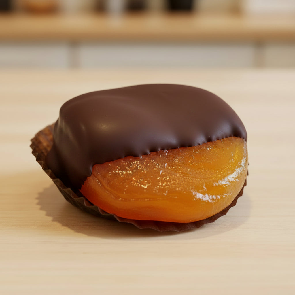 Chocolate Dipped Apricot