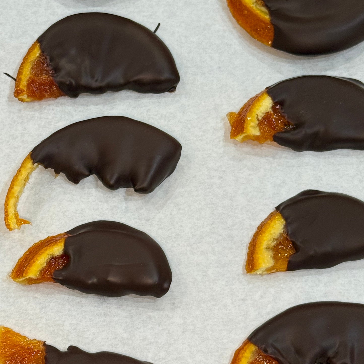 Chocolate Dipped Candied Orange