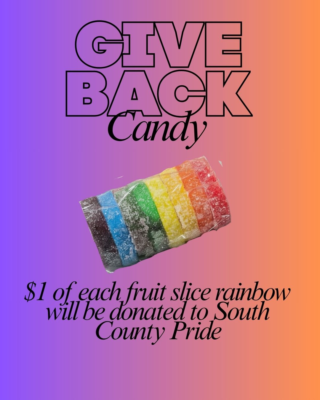 'Give Back' Candy