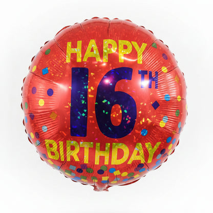 Happy Birthday Mylar Balloons