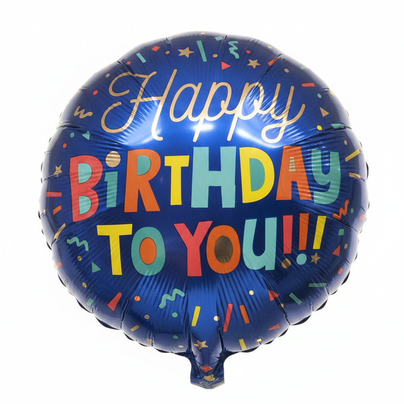Happy Birthday Mylar Balloons