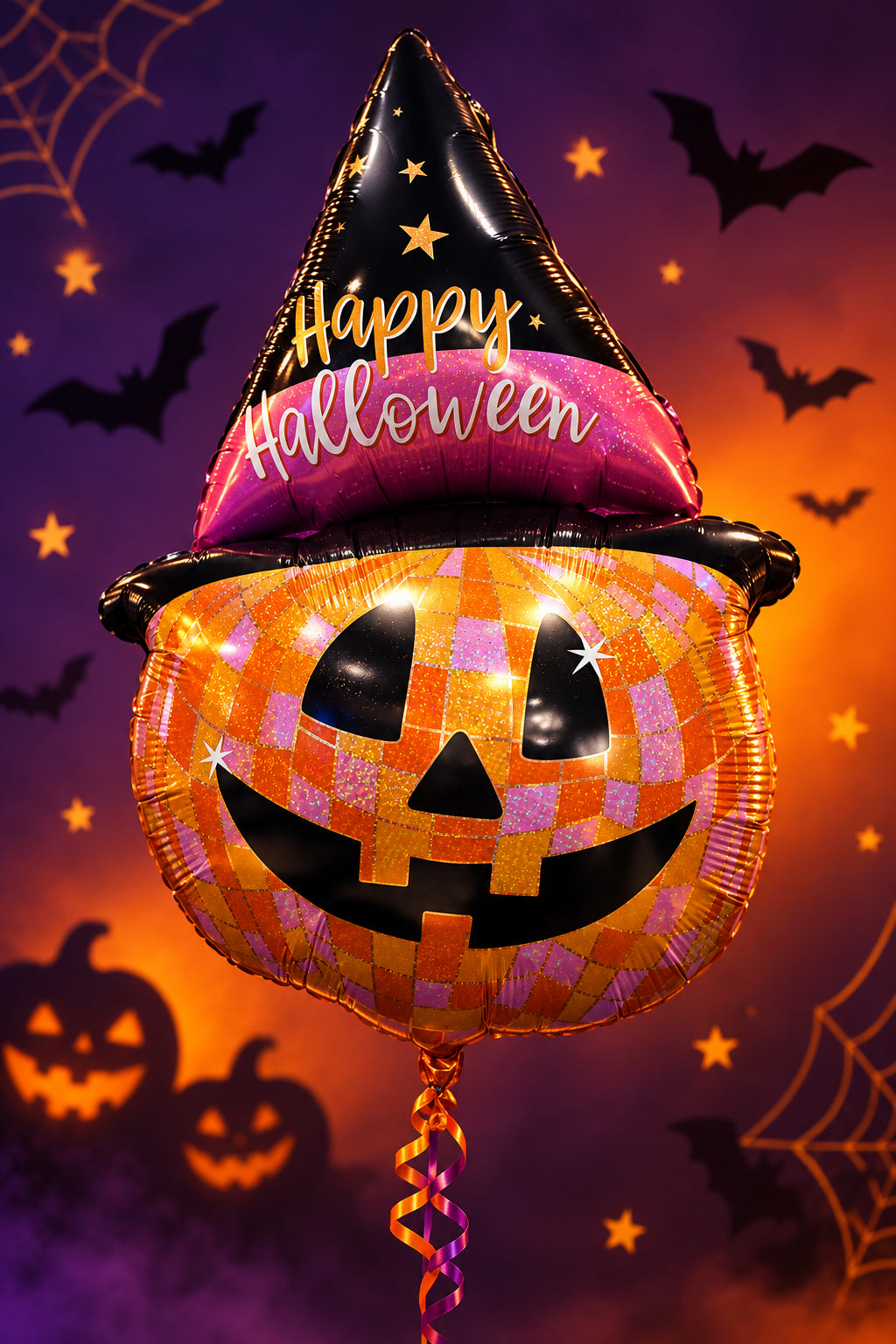 Happy Halloween Jack O Lantern (33" - Jumbo)