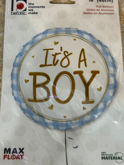 Baby and Baby Shower Mylar