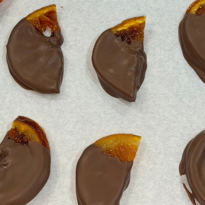 Chocolate Dipped Candied Orange