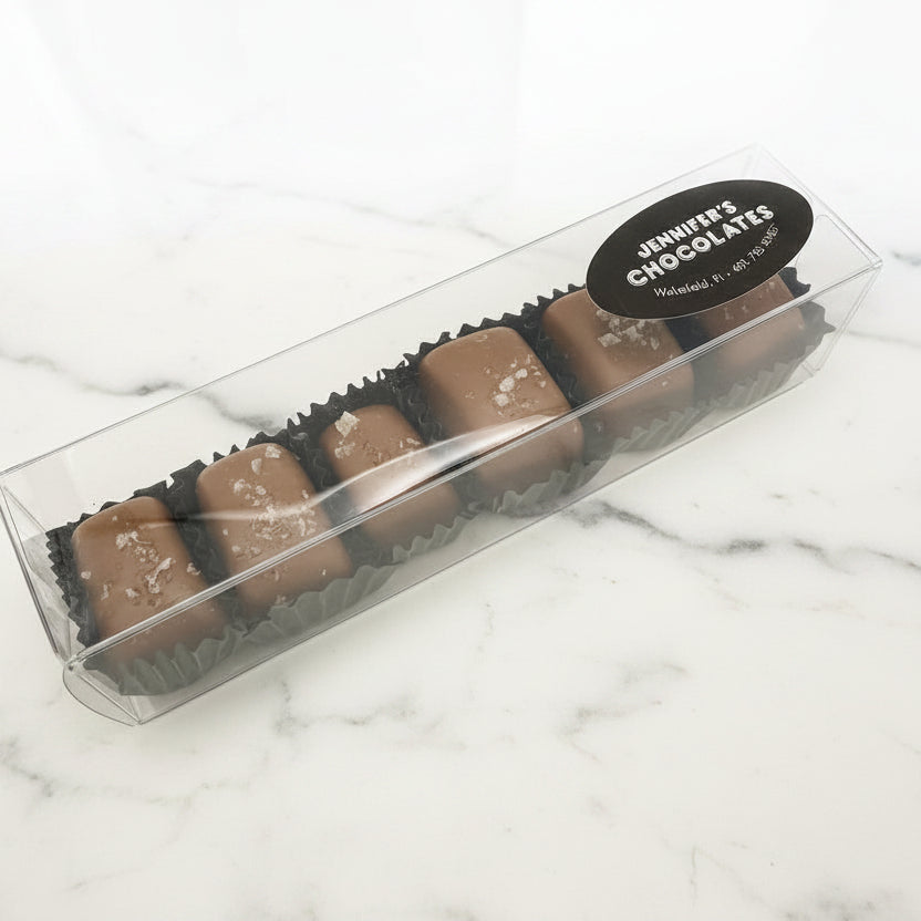 Smoked Sea Salt Caramels