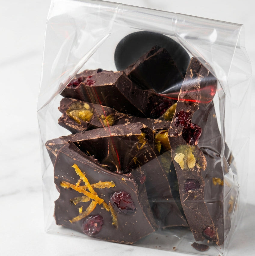 Spiced Orange Cranberry Bark