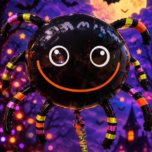 Spooky Halloween Spider (28"-Jumbo)